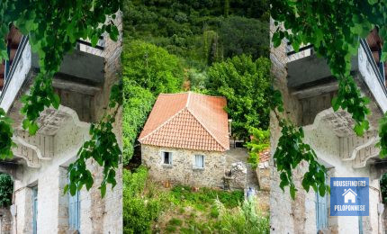 Renoveringshus-traditionel-grekisk-bergsby-kato-chora-milea-messinia-mani